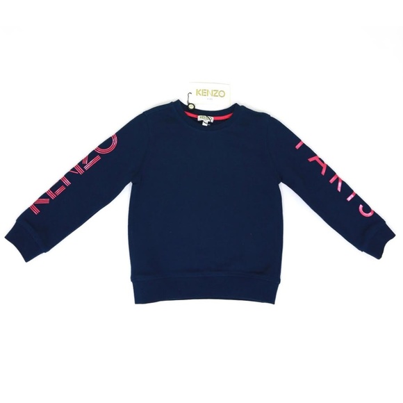 Kenzo Other - Kenzo Kids Blue Logo Arm Sweatshirt